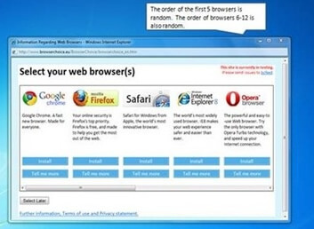 la scelta del browser - La scelta del browser
