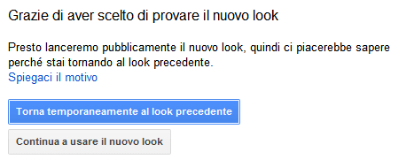 look gmail - Nuova grafica GMAIL