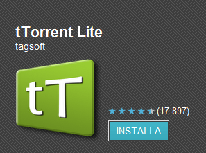 torrent lite - Scaricare torrent con smartphone android