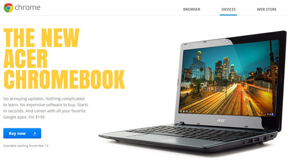 cromebook - Acer Chromebook