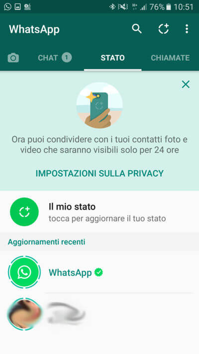 Il nuovo Stato Whatsapp come funziona A cosa serve - Il nuovo Stato Whatsapp : come funziona? A cosa serve