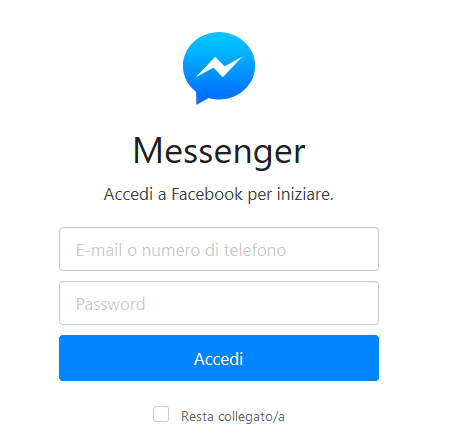 Messenger per Windows e Mac