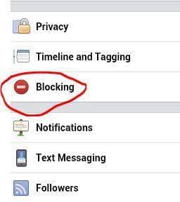 search hide block fb m07 - bloccare chiamate e messaggi